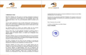 RECRUTEMENTS FICTIFS AU NOM DE BESTWAY FINANCE LTD : L’imposture d’une certaine Marie Abossolo mise à nue.