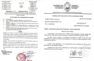 FRILOSITÉ POLITIQUE DANS LE SEPTENTRION :Le Sous-préfet de l’arrondissement de Meri refuse les forages du Mrc