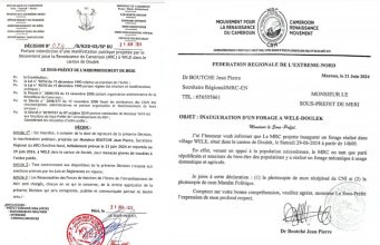 FRILOSITÉ POLITIQUE DANS LE SEPTENTRION :Le Sous-préfet de l’arrondissement de Meri refuse les forages du Mrc