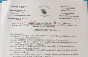 MALAISE //INSTALLATION DE PÉAGES ROUTIERS